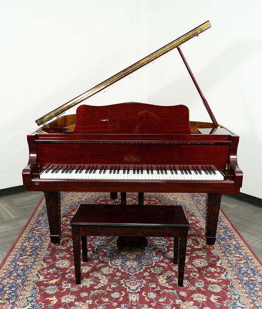 Carl Ebel 5'4" Baby Grand Piano | Polished Cherry | SN: 00301270