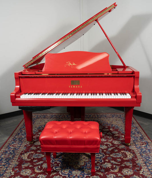 Yamaha 5'3" DC1 Elton John Limited Edition Signature Red Series w/ Disklavier | Used