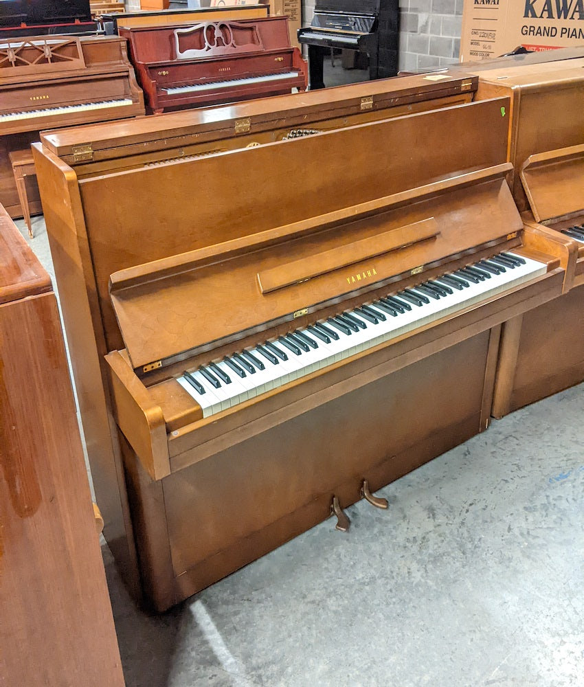 1969 Yamaha 45" P2 Studio Piano | Satin Walnut | SN 894033 | Used