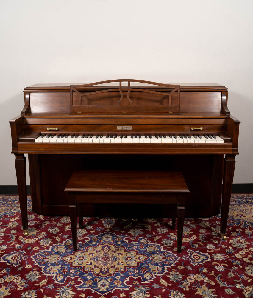 Baldwin 910 Console Piano | Satin Mahogany