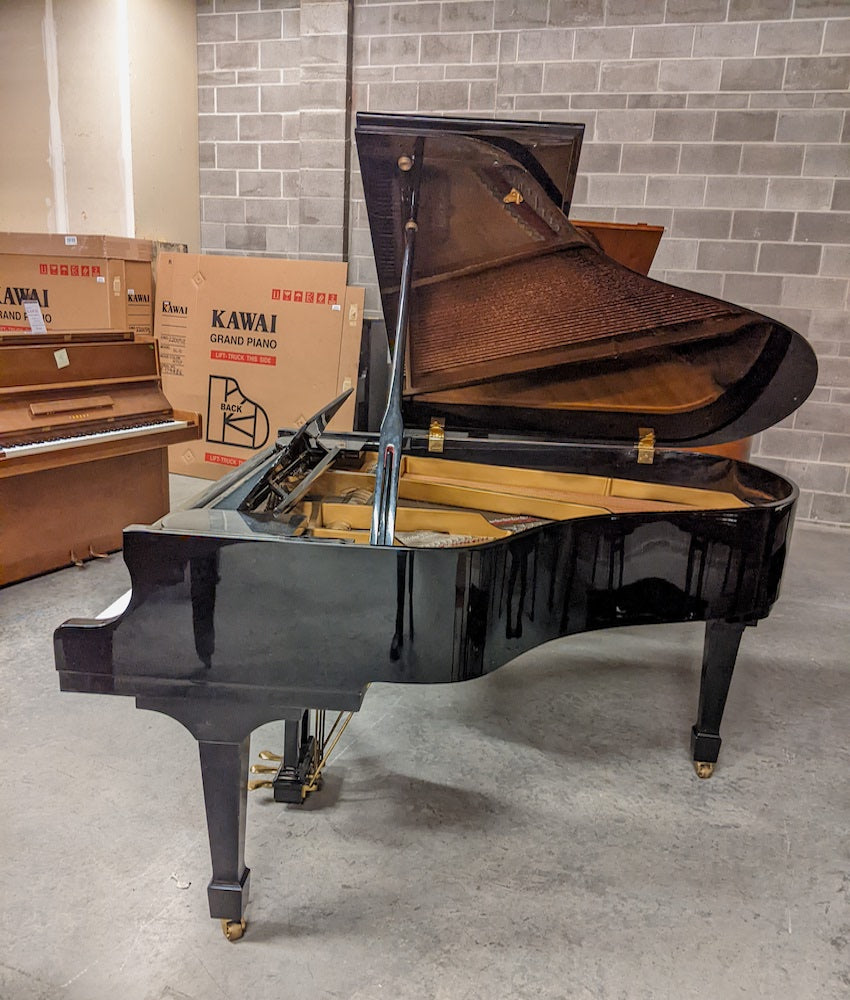 1987 Schafer & Sons 6'0" SS-60 Grand Piano | Polished Ebony | SN: 8711704 | Used