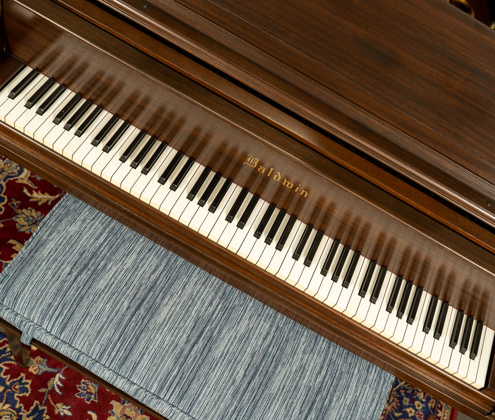 Baldwin Model L Grand Piano | Satin Walnut | SN: 82758 | Used