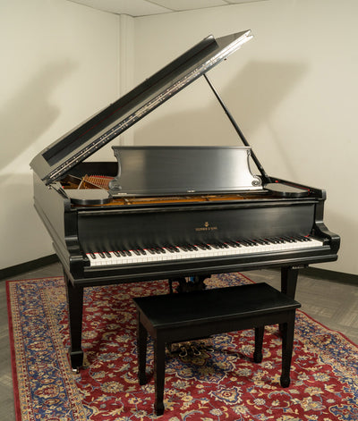 Steinway & Sons 6' 2" Model A Grand Piano | Satin Ebony w/ QRS System
