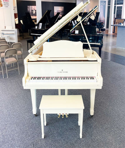 Young Chang G175 Grand Piano | Polished Ivory | SN: G034606 | Used