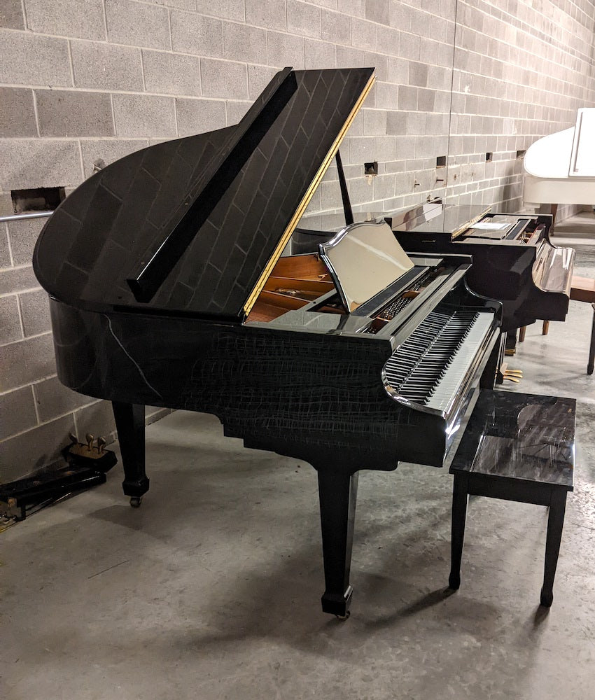 1990 Samick 4'8" SIG-40PD Grand Piano | Polished Ebony | SN: IJPCG0304 | Used