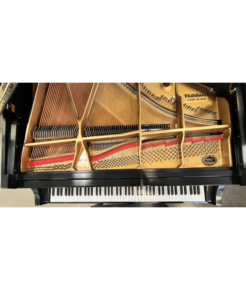 Baldwin 5'8 R Grand Piano | Satin Ebony | SN: 359872 | Used