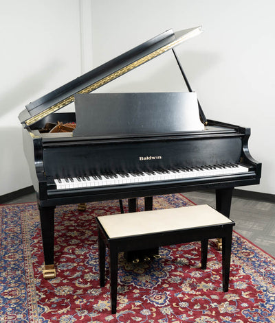 Baldwin 5'8" Model R Grand Piano | Satin Ebony | SN: 333070 | Used