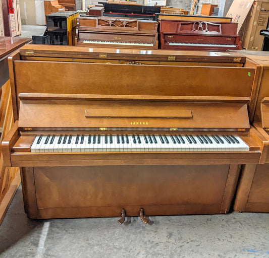 1969 Yamaha 45" P2 Studio Piano | Satin Walnut | SN 894033 | Used