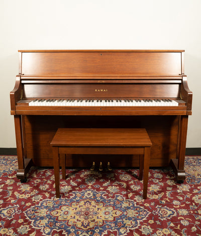 Kawai 46" UST-8C Upright Piano | Satin Walnut