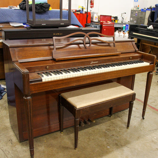 Acrosonic by Baldwin Spinet Piano | Satin Walnut | SN: 510319