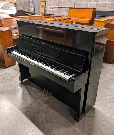 1966 Yamaha 48" U1 Upright Piano | Polished Ebony | SN: 527231 | Used
