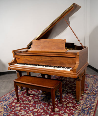 Steinway & Sons Model A Grand Piano | Satin Walnut | SN: 190317 | Used