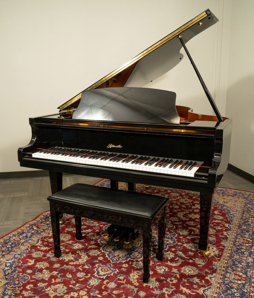 Ritmuller 5'7" GH170R Grand Piano | Polished Ebony