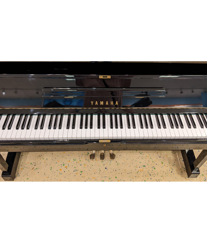 1963 Yamaha U1H Upright Piano | Polished Ebony | Used