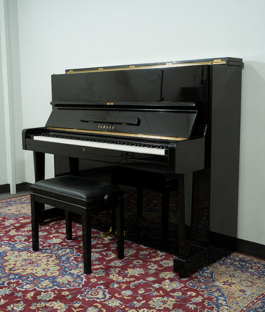 1963 Yamaha U1 Upright Piano | Gloss Ebony | SN: 69087 | Used