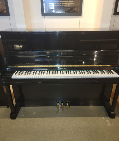 Wurlitzer MP60 Upright Piano | Polished Ebony | SN: 50081023 | Used