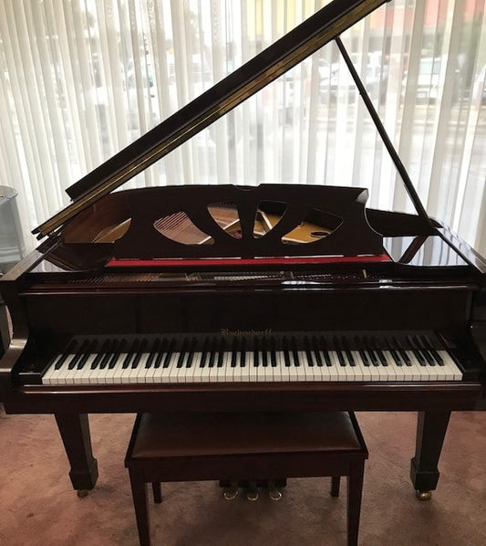 Bachendorff Baby Grand Piano Polished Mahogany