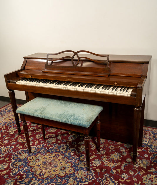 Acrosonic by Baldwin Spinet Piano | Satin Walnut | SN: 518310