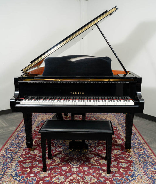 1988 Yamaha 6'1" C3 Conservatory Grand Piano | Polished Ebony | Used