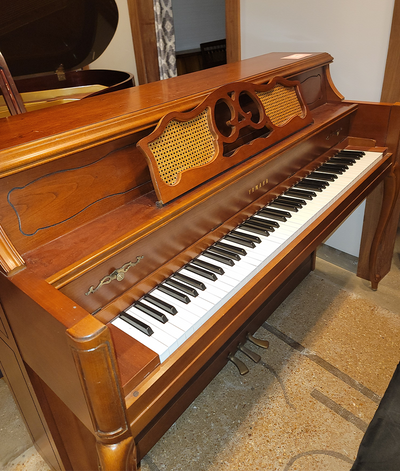 1992 Yamaha 44" M405 Console Piano | Polished Mahogany | SN: T161711 | Used