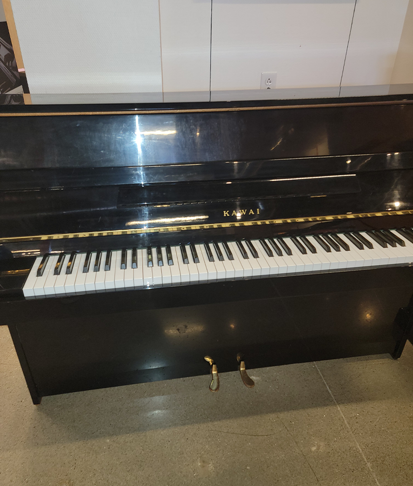 1984 Kawai 41" CX4S Upright Piano | Polished Ebony | SN: M1519188 | Used