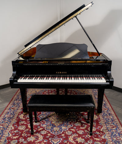 Yamaha 6'1" C3 Grand Piano | Polished Ebony | SN: 4370837 | Used
