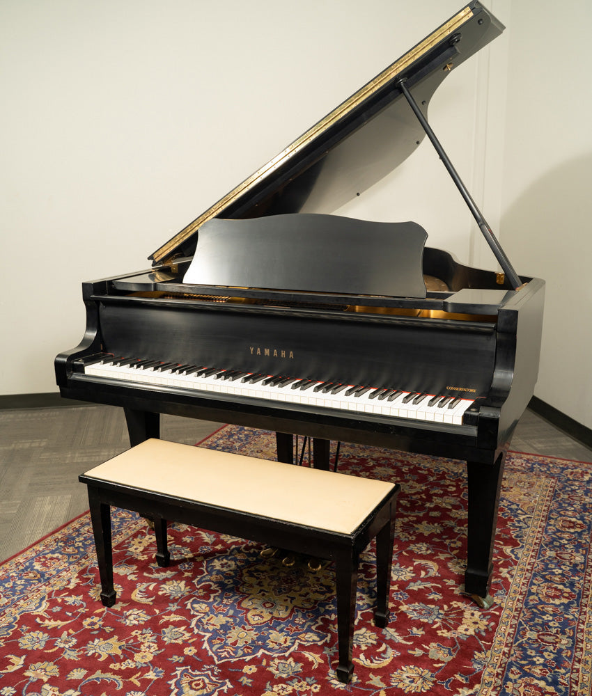 Yamaha 6'1" C3 Grand Piano | Satin Ebony | Used