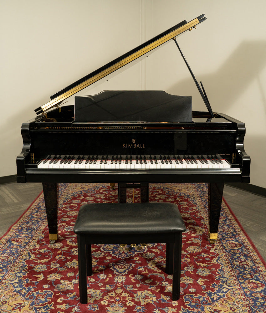 Kimball 5'8" 580P Grand Piano | Polished Ebony