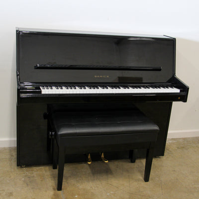 Samick Continental Console Piano | Polished Ebony | SN: HGL02208 | Used