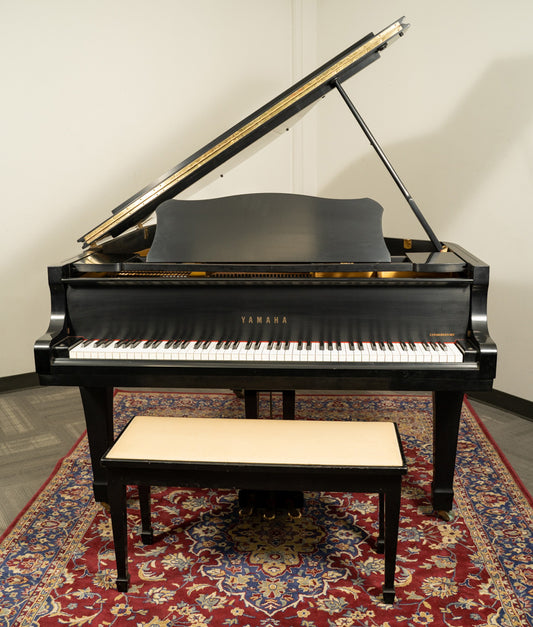 Yamaha 6'1" C3 Grand Piano | Satin Ebony | Used