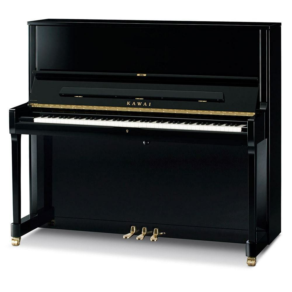Kawai 51" K-500 Upright Piano | Ebony Satin | New