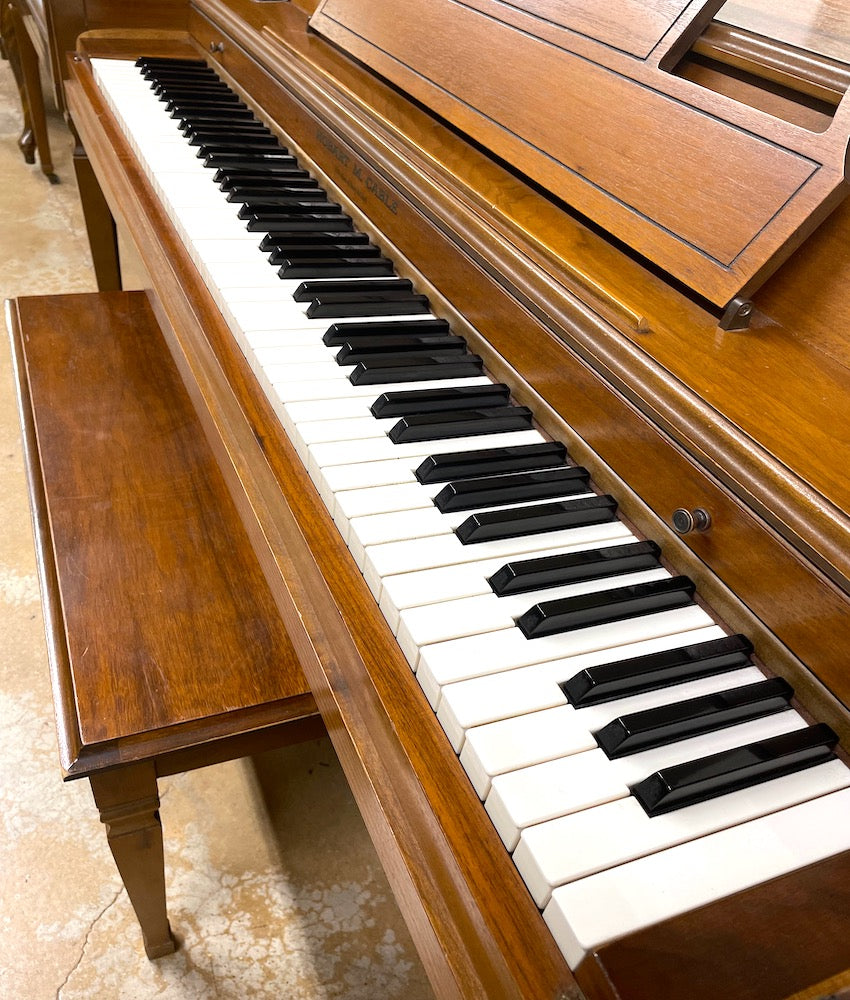 Hobart M. Cable Spinet Piano | Satin Walnut | Used