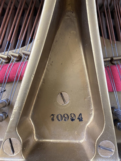 1891 Steinway & Sons Model A Satin Ebony Grand Piano