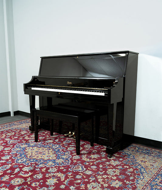 Boston UP-120PE Upright Piano | Polished Ebony | SN: B201249 | Used