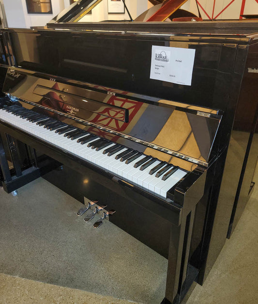 Hardman R118E Upright Piano | Polished Ebony | Used