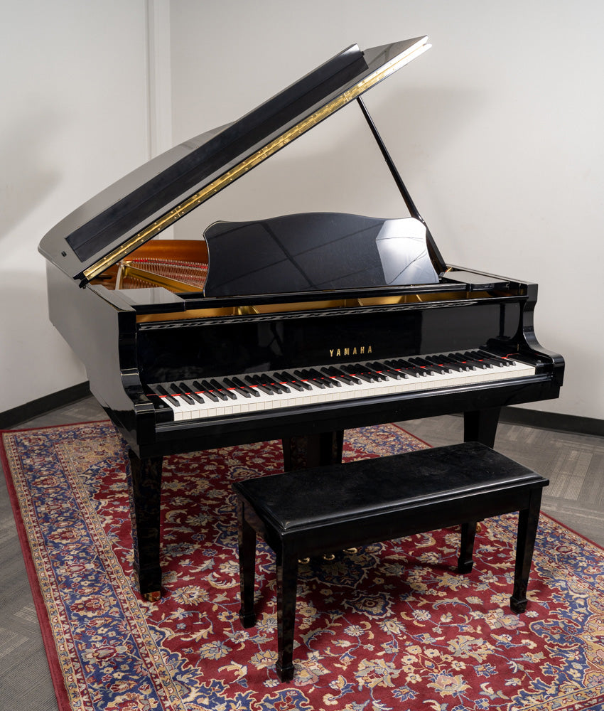 Yamaha 6'1" C3 Grand Piano | Polished Ebony | SN: 5327967 | Used