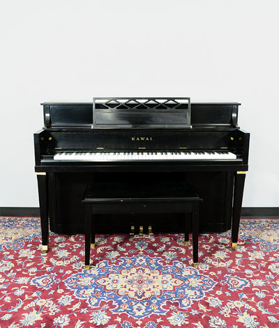 Kawai Classic Upright Piano | Satin Ebony| SN: K528980 | Used