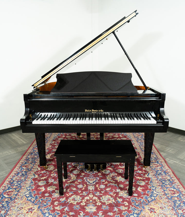 Hallet Davis & Co 5'3″ Classic Baby Grand Piano | Polished Ebony