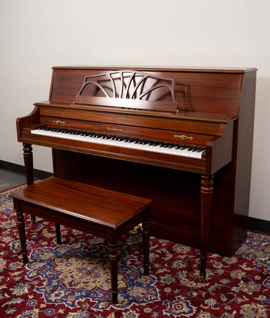 Baldwin 660 Upright Piano | Satin Cherry