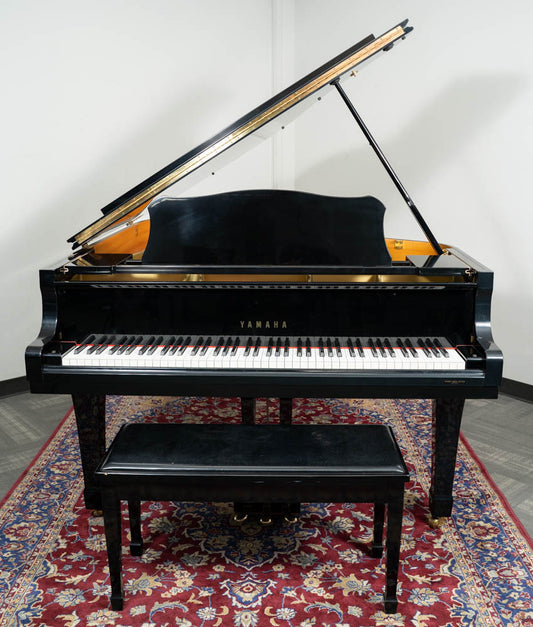 Yamaha 6'1" C3 Grand Piano | Polished Ebony | SN: 5240550 | Used