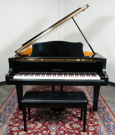 Yamaha 6'1" C3 Grand Piano | Polished Ebony | SN: 5240550 | Used