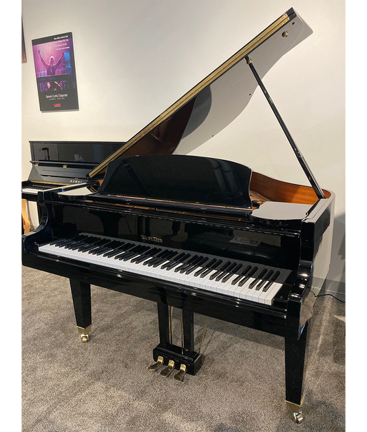 Wurlitzer 5'1" C153 Grand Piano | Polished Ebony | SN: 71281 | Used