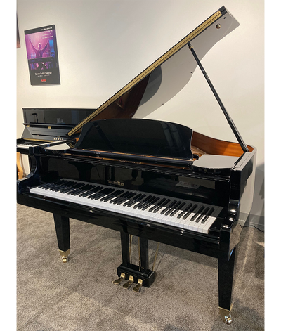 Wurlitzer 5'1" C153 Grand Piano | Polished Ebony | SN: 71281 | Used