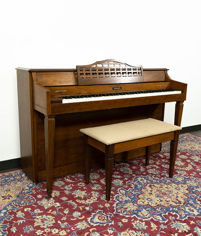 Baldwin Classic Upright Piano | Satin Walnut | SN: 1147792 | Used
