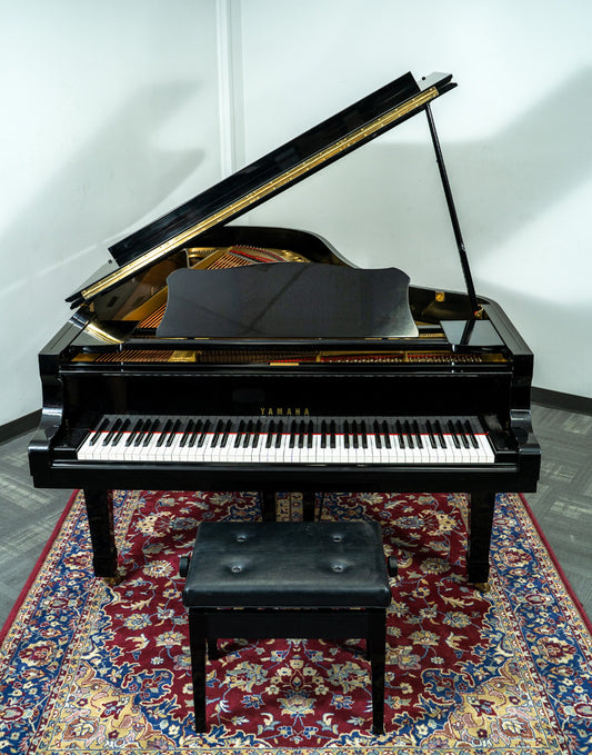 1985 Yamaha 7'4" C7 Conservatory Grand Piano | Polished Ebony | Used