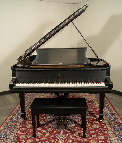 Steinway & Sons 6' 2" Model A Grand Piano | Satin Ebony w/ QRS System