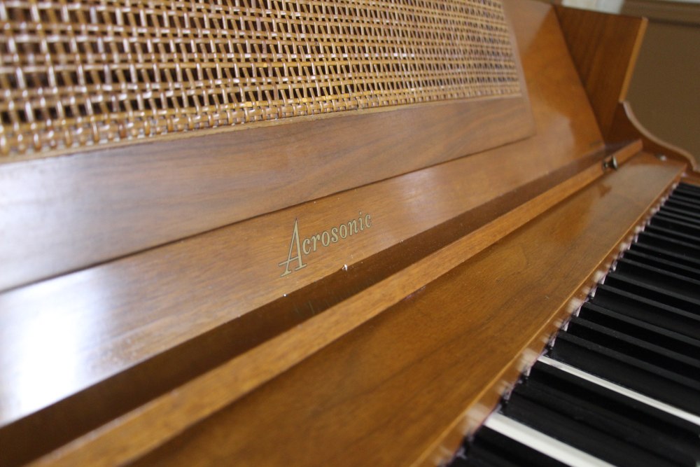 Baldwin Acrosonic Spinet Piano w/ bench