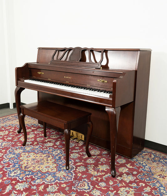 Kawai 606QACM Upright Piano | Satin Mahogany | SN: 109047 | Used