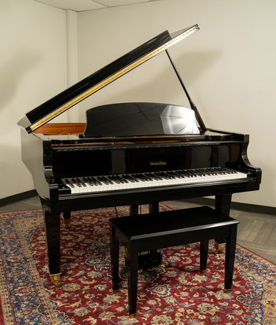 Wurlitzer 5'1" C153 Grand Piano | Polished Ebony | SN:064606