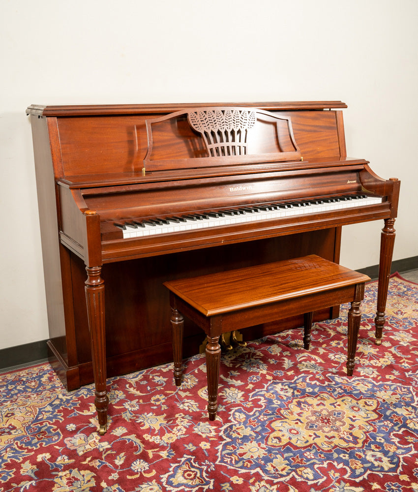 Baldwin Acrosonic Upright Piano | Satin Mahogany